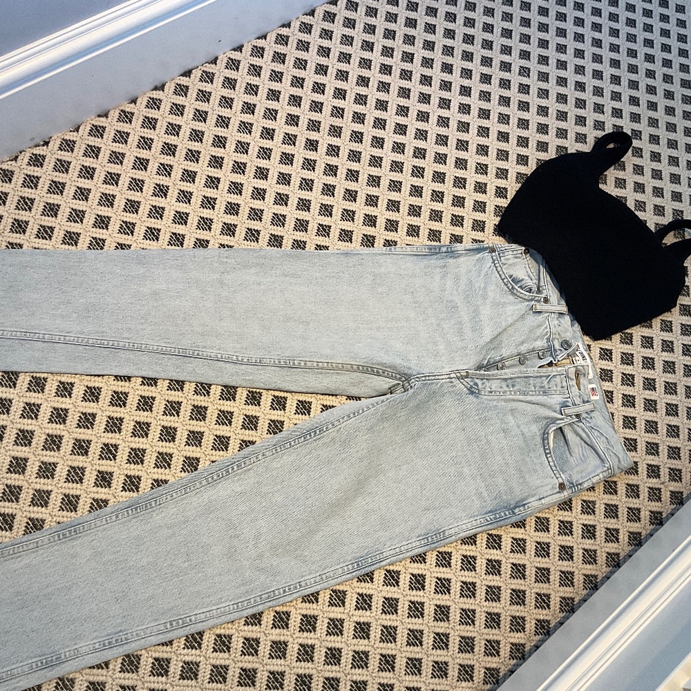 REDONE JEANS WITH BABATON TANK!!!!